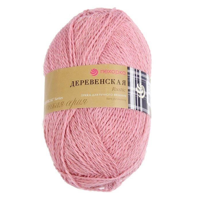 Пряжа ПЕХОРКА Деревенская // 057 // 125 // Камелия