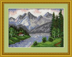 216  Горный пейзаж  (Овен)