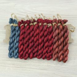 НМул-СКр86-3282 Набор ниток OwlForest для схемы «Северный край» (DMC) 28 каунт в 2 нити