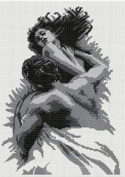 КБ-290 Схема для вышивания бисером ТМ Наследие "В объятиях"