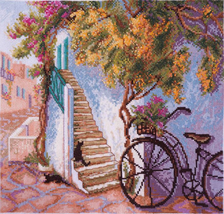 02.011.06 Набор для вышивания Марья Искусница "По цветущей улице"