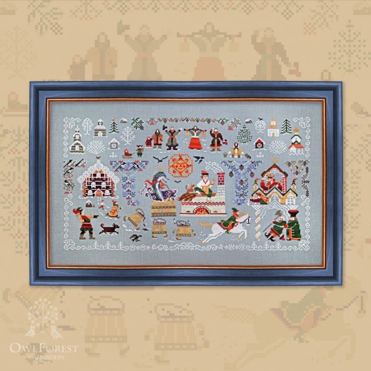 Набор для вышивания «По щучьему велению» 0201-ПЩВ-Н-3Bf