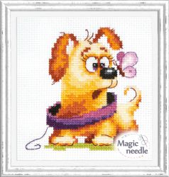 16-24 Набор для вышивания Чудесная игла "ЗАБАВНЫЙ МАЛЫШ"