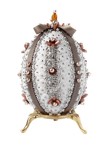 Набор для изготовления декоративного яйца ФИЛИГРИС "Будуар-1", 11 см, FS-001