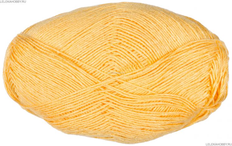 Пряжа ПЕХОРКА Жемчужная // 015 // 12 // Желток