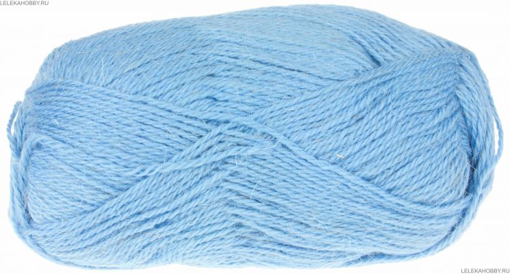 Пряжа ПЕХОРКА Секрет успеха // 031 // 05 // Голубой