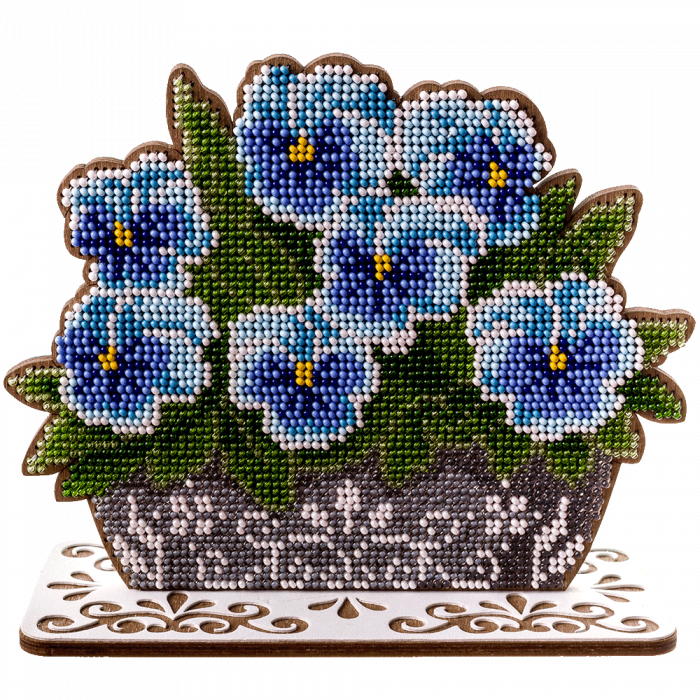 Набор для вышивания бисером по дереву ВОЛШЕБНАЯ СТРАНА FLK-195, 16.5*13.5см