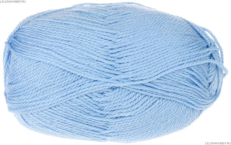 Пряжа ПЕХОРКА Конкурентная // 019 // 520 // Голубая пролеска