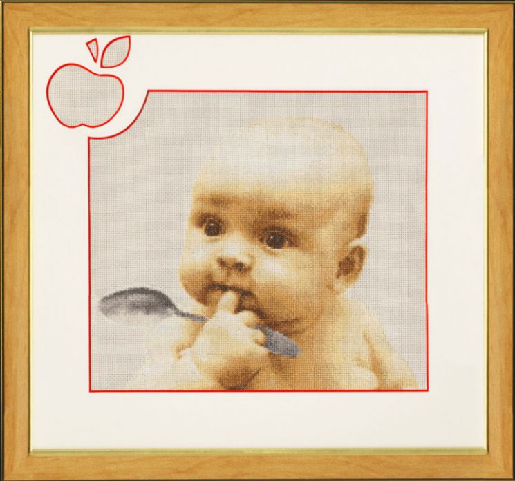 Набор для вышивания крестом ЗОЛОТОЕ РУНО "А что на обед?" СВ-020