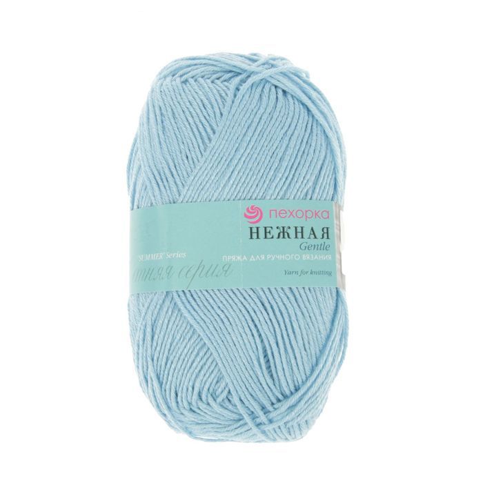 Пряжа ПЕХОРКА Нежная // 054 // 05 // Голубой