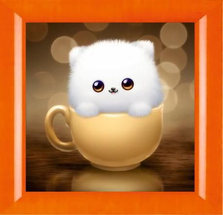 Алмазная мозаика Милато "Чудо в чашке" N-191