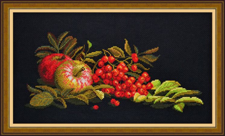 Набор для вышивания крестом ОВЕН "Краски осени" 771