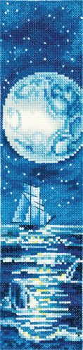З-56 Набор для вышивания Сделай Своими Руками "Закладки. Голубая луна"