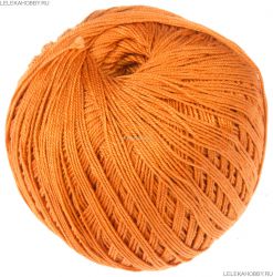 Пряжа ПЕХОРКА Ажурная // 002 // 194 // Рыжик