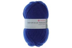 Пряжа ПЕХОРКА Ангорская тёплая // 100 // 26 // Василек