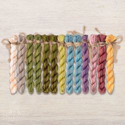 НМул-ВК022-2282 Набор ниток OwlForest для схемы «Весна-Красна» (ПНК) 28 каунт в 2 нити