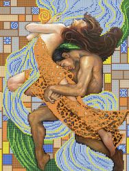 КБ-205 Схема для вышивания бисером ТМ Наследие "Объятия любви"