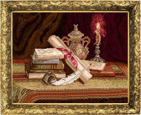 Набор для вышивания крестом СДЕЛАЙ СВОИМИ РУКАМИ "Ночная поэма" Н-11