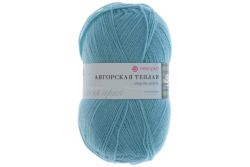 Пряжа ПЕХОРКА Ангорская тёплая // 100 // 336 // Ледяной