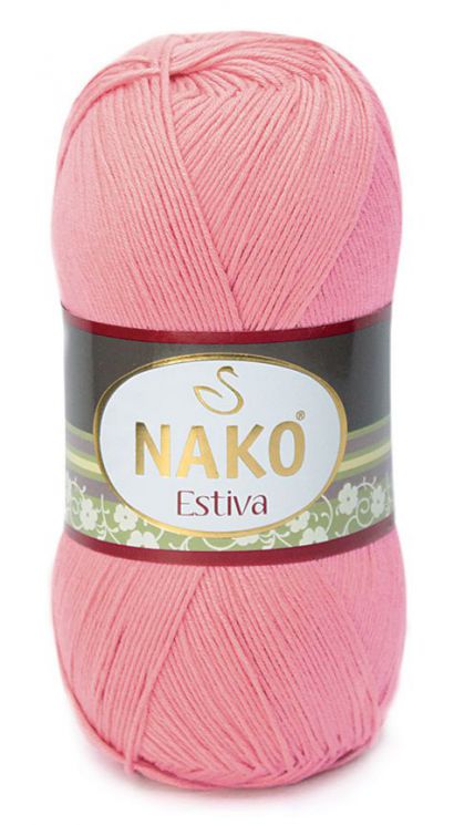 Пряжа Estiva 338 Розовый