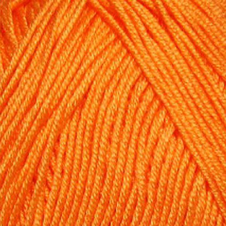 Пряжа Летняя_Пехорка // 072 // 485 // Жёлтооранжевый