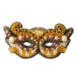 300-БП Набор для изготовления броши БП-300 "Маска" брошь 8,0х4,0см