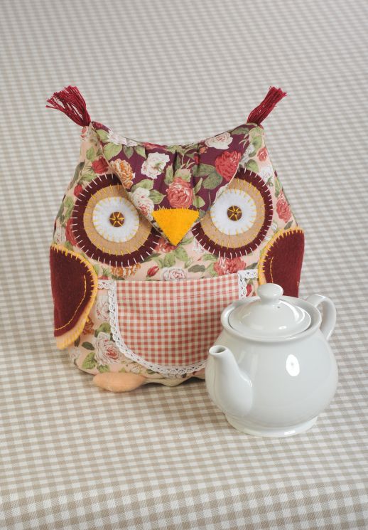 Набор для шитья мягкой игрушки грелки на чайник Перловка "СОВА- ГРЕЛКА" ПГЧ-1102