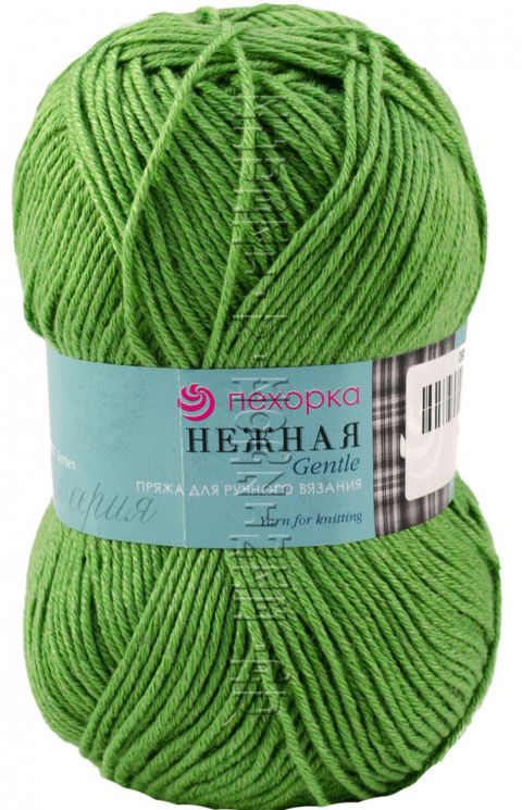 Пряжа ПЕХОРКА Нежная // 054 // 65 // Экзотика