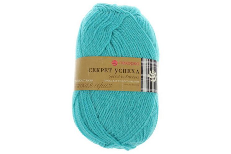 Пряжа ПЕХОРКА Секрет успеха // 031 // 95 // Океан