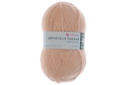 Пряжа ПЕХОРКА Ангорская тёплая // 100 // 442 // Натуральный