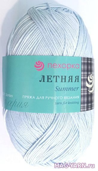Пряжа Летняя_Пехорка // 072 // 71 // Талая вода
