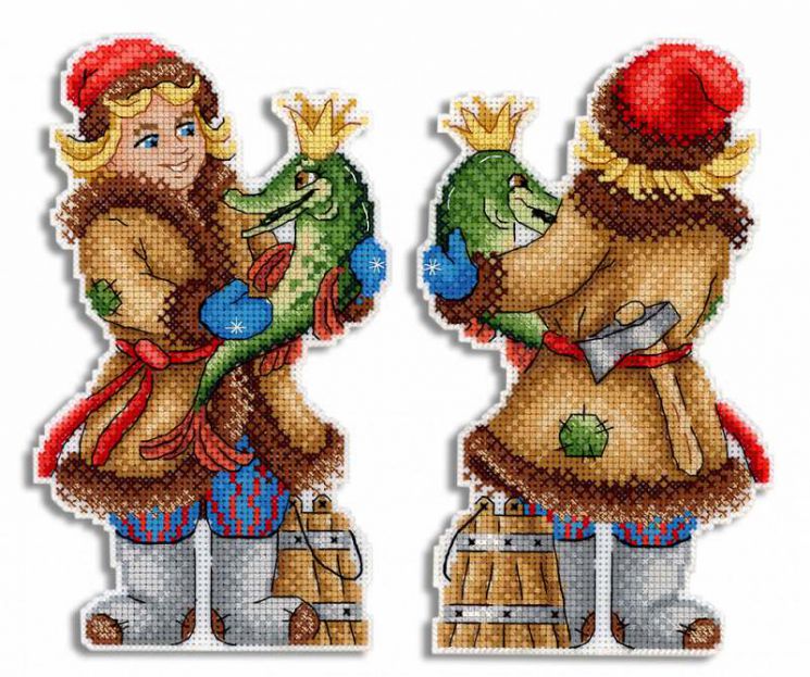 Р-403 набор для вышивания МП-Студия "Жар-птица" По велению Емели